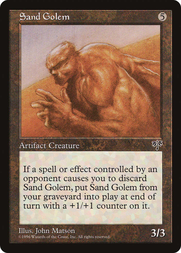 {C} Sand Golem [Mirage][MIR 318]
