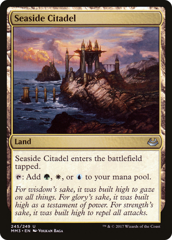 {C} Seaside Citadel [Modern Masters 2017][MM3 245]