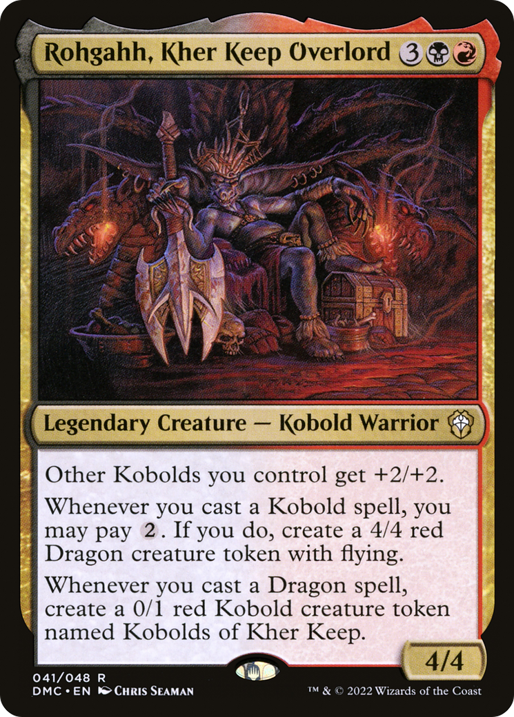 {R} Rohgahh, Kher Keep Overlord [Dominaria United Commander][DMC 041]