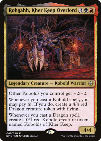 {R} Rohgahh, Kher Keep Overlord [Dominaria United Commander][DMC 041]