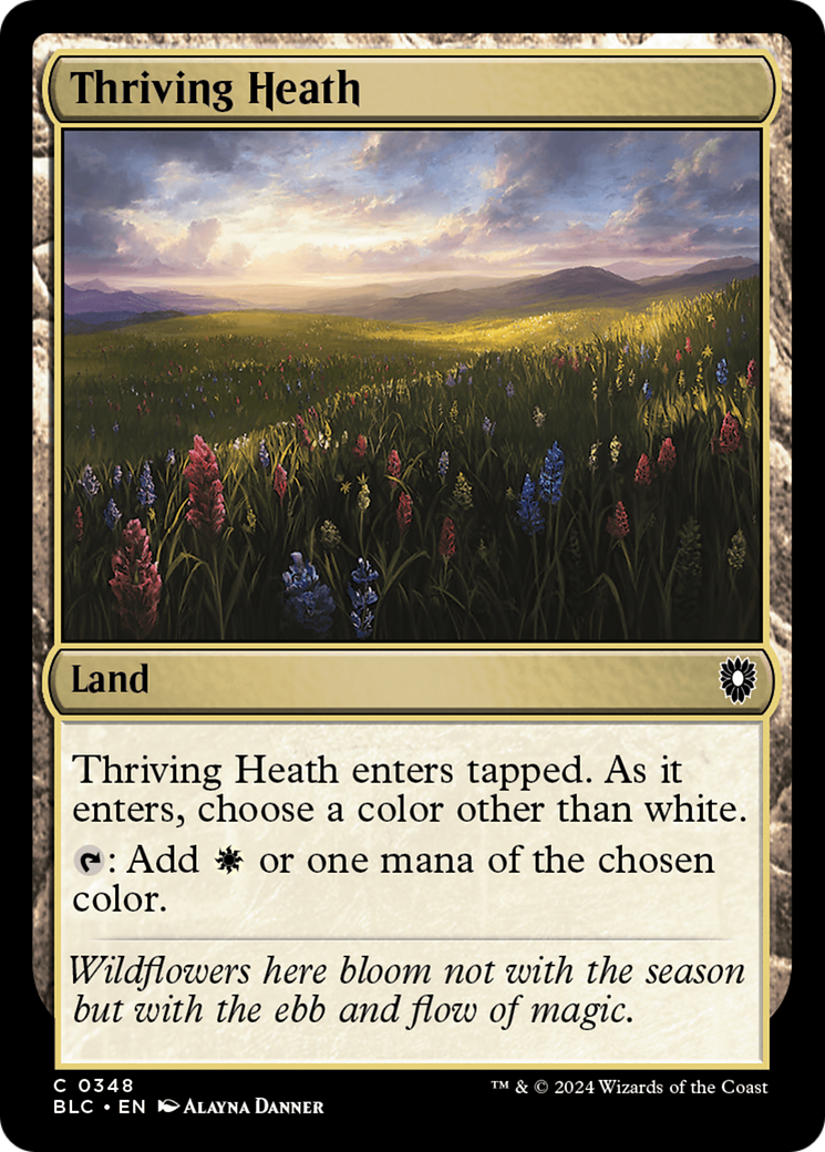 {C} Thriving Heath [Bloomburrow Commander][BLC 348]