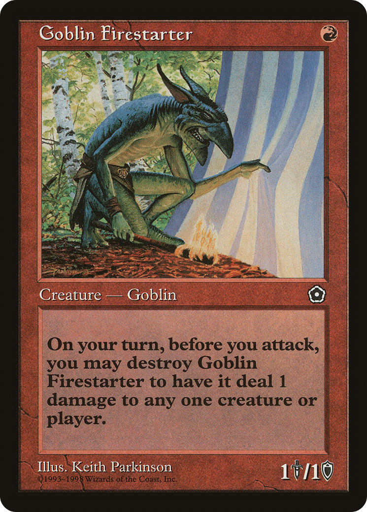 {C} Goblin Firestarter [Portal Second Age][PO2 096]