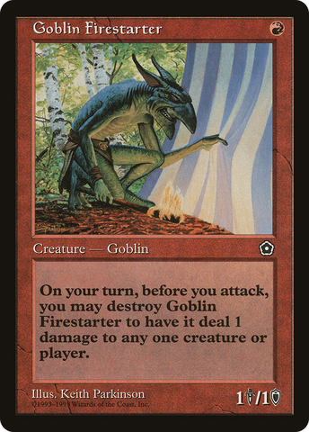 {C} Goblin Firestarter [Portal Second Age][PO2 096]