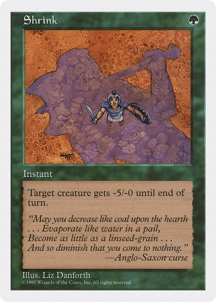 {C} Shrink [Fifth Edition][5ED 326]