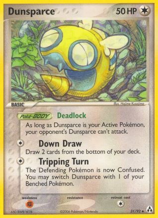[PKM] Dunsparce (31/92) (Stamped) [EX: Legend Maker]