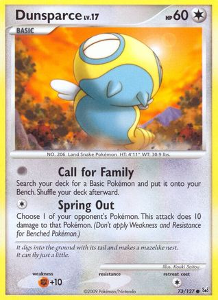 [PKM-C] Dunsparce (73/127) [Platinum: Base Set]