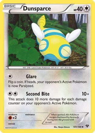 [PKM] Dunsparce (101/146) [XY: Base Set]