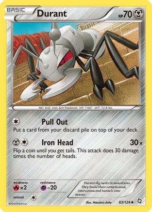 [PKM] Durant (83/124) [Black & White: Dragons Exalted]
