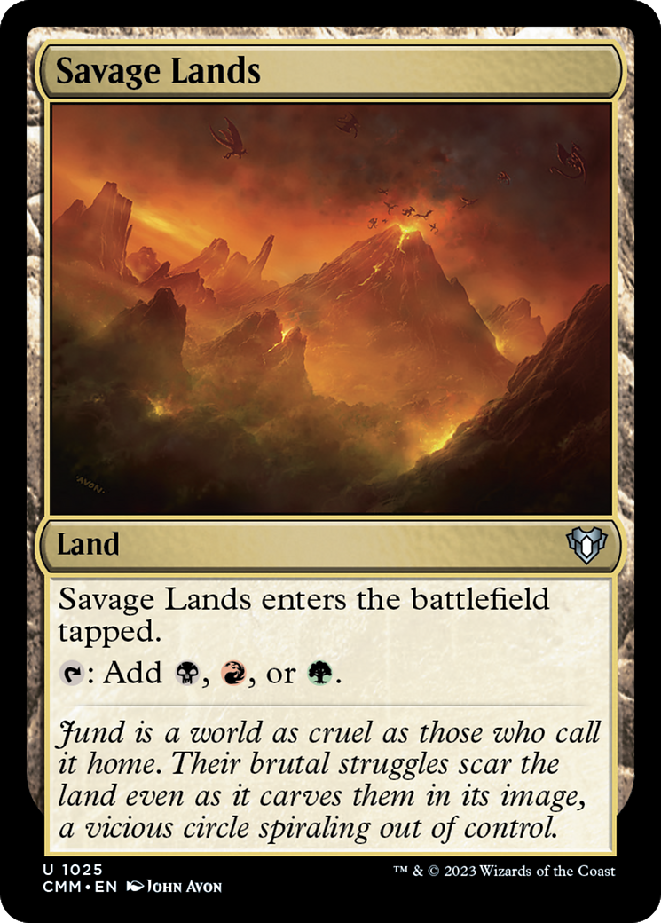 {C} Savage Lands [Commander Masters][CMM 1025]