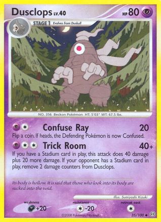 [PKM] Dusclops (35/100) [Diamond & Pearl: Stormfront]