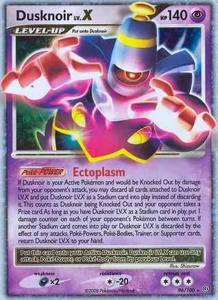 [PKM] Dusknoir LV.X (96/100) [Diamond & Pearl: Stormfront]