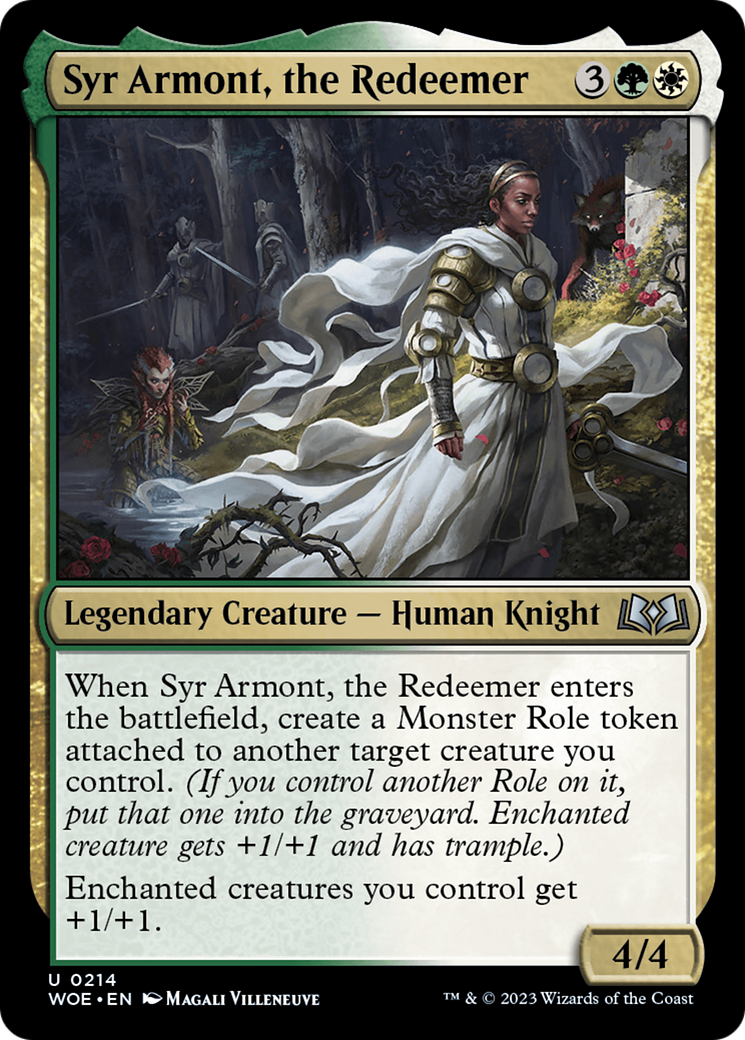 {@C} Syr Armont, the Redeemer [Wilds of Eldraine][WOE 214]