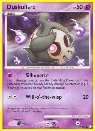 [PKM] Duskull (59/100) [Diamond & Pearl: Stormfront]