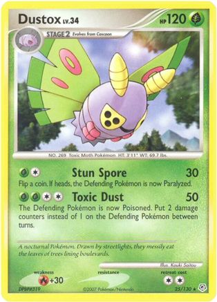 [PKM-R] Dustox (25/130) [Diamond & Pearl: Base Set]