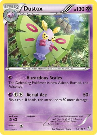 [PKM-R] Dustox (47/124) [Black & White: Dragons Exalted]