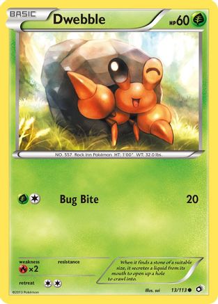 [PKM] Dwebble (13/113) [Black & White: Legendary Treasures]