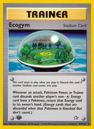 [PKM] Ecogym (84/111) [Neo Genesis 1st Edition]