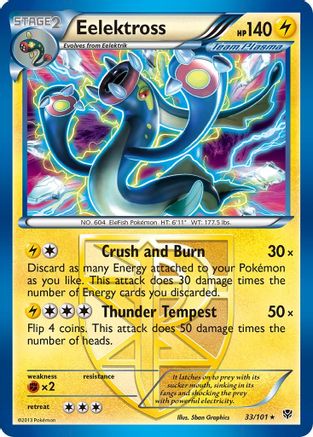 [PKM] Eelektross (33/101) [Black & White: Plasma Blast]