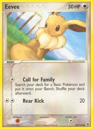 [PKM] Eevee (69/113) (Stamped) [EX: Delta Species]