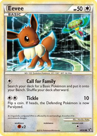 [PKM] Eevee (48/90) [HeartGold & SoulSilver: Undaunted]