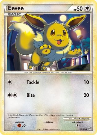 [PKM] Eevee (56/95) [HeartGold & SoulSilver: Call of Legends]