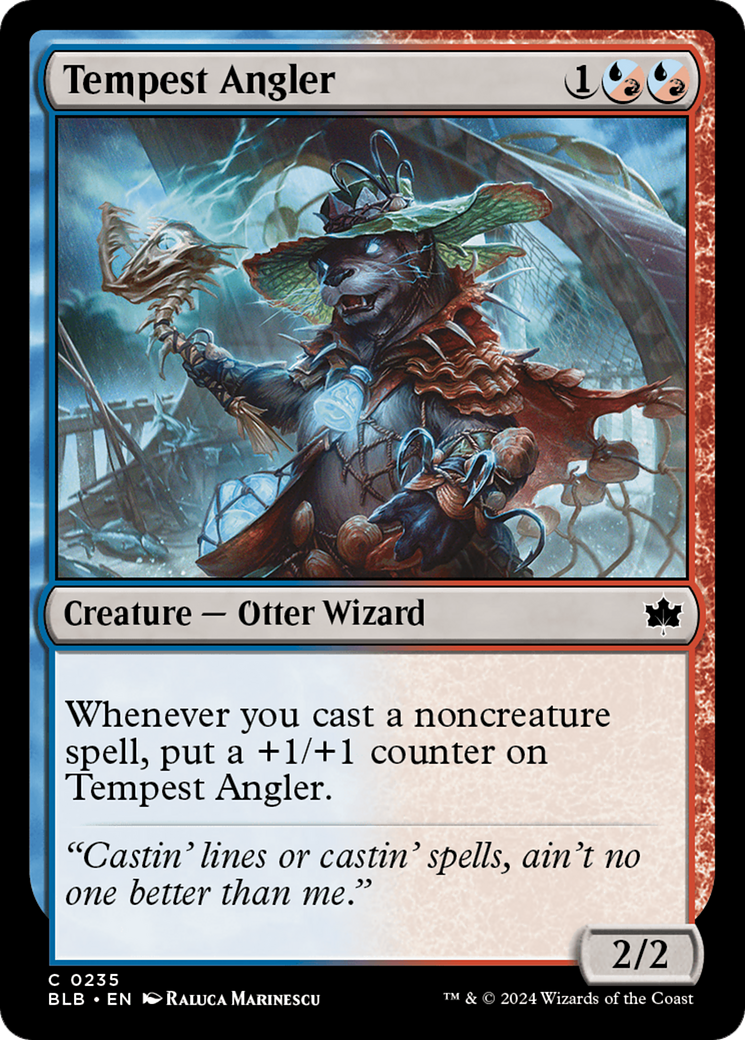{@C} Tempest Angler [Bloomburrow][BLB 235]