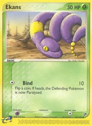[PKM] Ekans (64/100) [EX: Sandstorm]