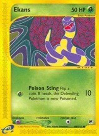 [PKM] Ekans (108/165) [Expedition: Base Set]