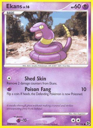 [PKM] Ekans (66/106) [Diamond & Pearl: Great Encounters]