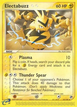 [PKM-C] Electabuzz (35/100) [EX: Sandstorm]