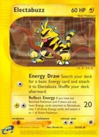 [PKM] Electabuzz (76/165) [Expedition: Base Set]