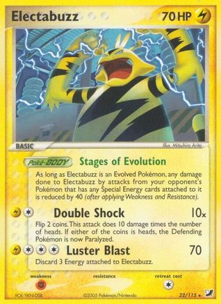 [PKM] Electabuzz (22/115) [EX: Unseen Forces]