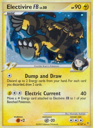 [PKM] Electivire FB (4/147) [Platinum: Supreme Victors]