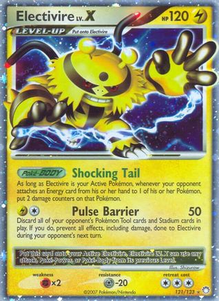 [PKM] Electivire LV.X (121/123) [Diamond & Pearl: Mysterious Treasures]