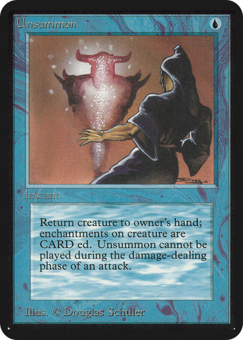 {C} Unsummon [Alpha Edition][LEA 086]