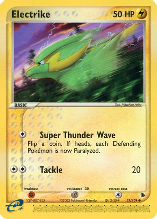 [PKM] Electrike (53/109) [EX: Ruby & Sapphire]
