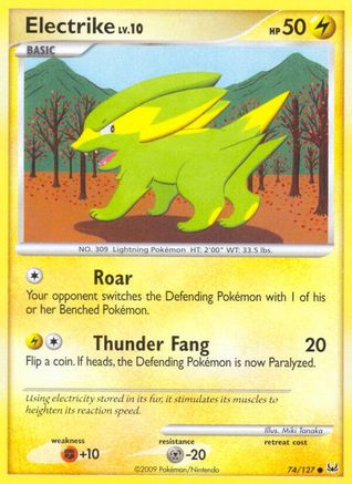 [PKM] Electrike (74/127) [Platinum: Base Set]