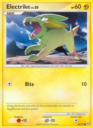 [PKM-C] Electrike (63/99) [Platinum: Arceus]