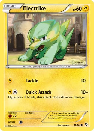 [PKM] Electrike (41/124) [Black & White: Dragons Exalted]