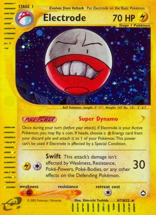 [PKM-R] Electrode (H7/H32) [Aquapolis]
