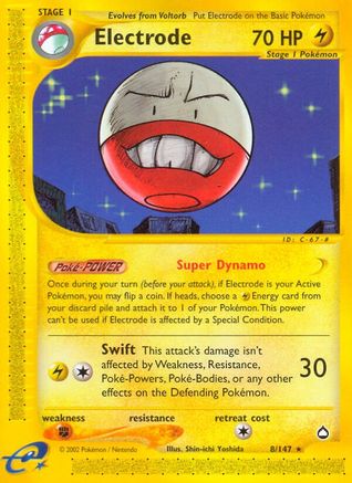 [PKM-R] Electrode (8/147) [Aquapolis]