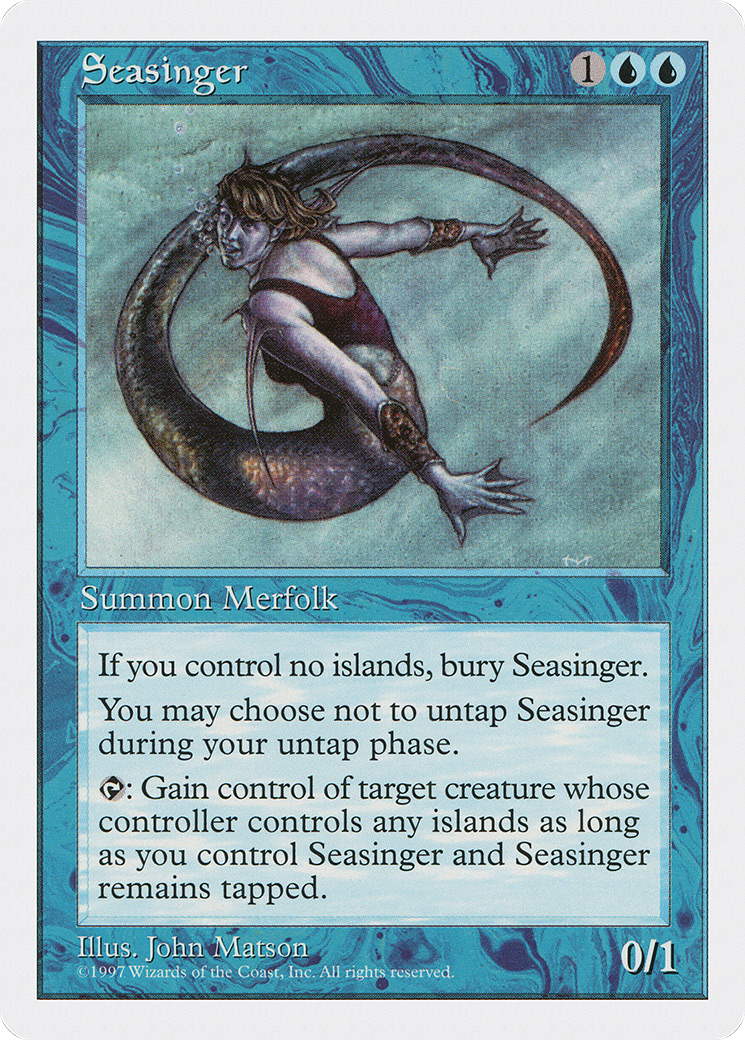 {C} Seasinger [Fifth Edition][5ED 121] - Misty Mountain Games