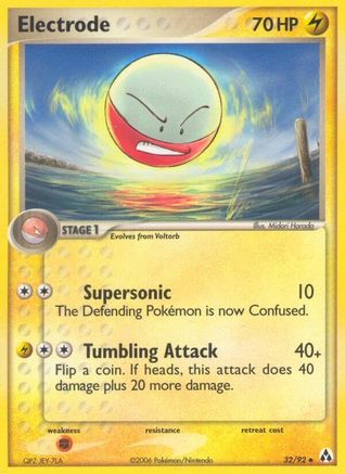 [PKM-C] Electrode (32/92) (Stamped) [EX: Legend Maker]