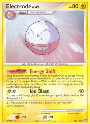 [PKM] Electrode (26/132) [Diamond & Pearl: Secret Wonders]