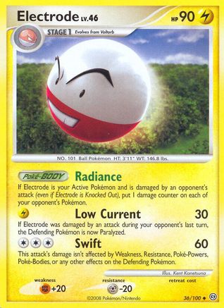 [PKM] Electrode (36/100) [Diamond & Pearl: Stormfront]