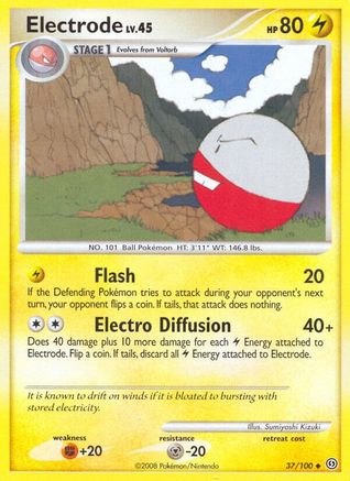 [PKM] Electrode (37/100) [Diamond & Pearl: Stormfront]