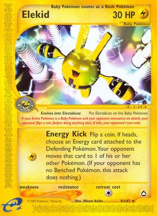 [PKM] Elekid (9/147) [Aquapolis]