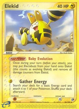 [PKM] Elekid (36/100) [EX: Sandstorm]