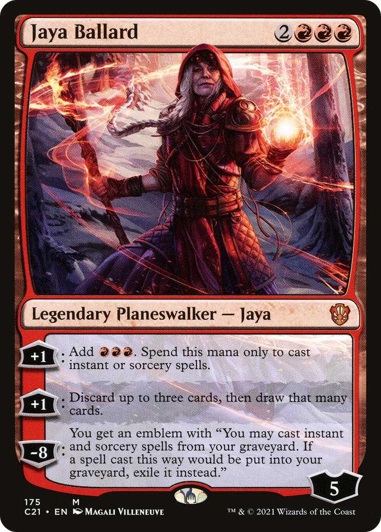 {R} Jaya Ballard [Commander 2021][C21 175]