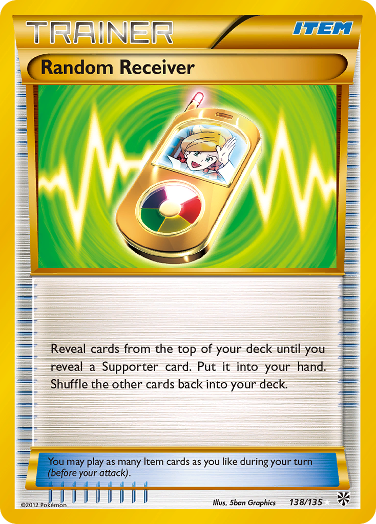 [TR] Random Receiver (138/135) [Black & White: Plasma Storm]